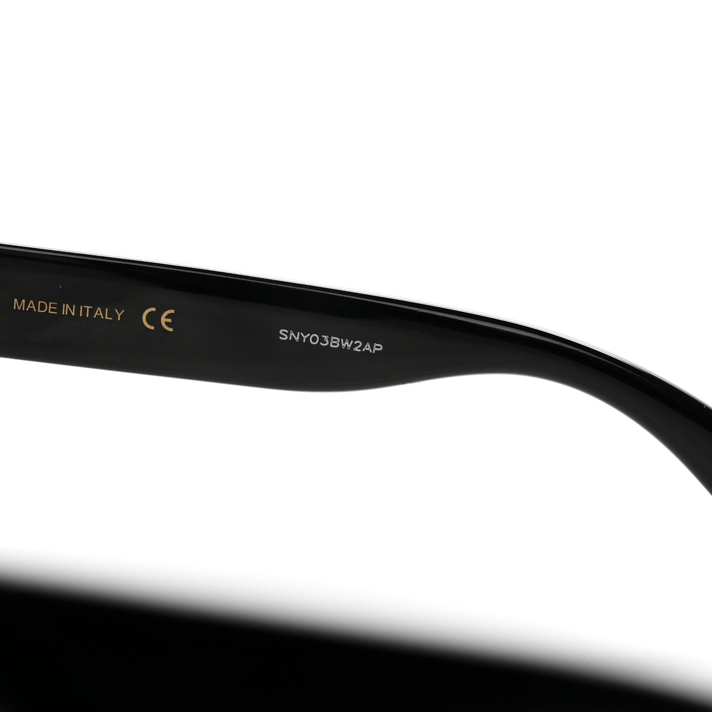 Acetate Square Frame Sunglasses GG0034S Black