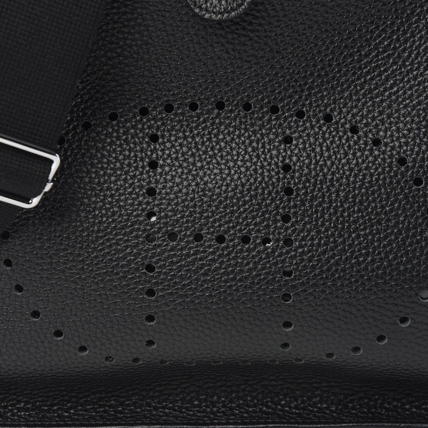 Hermes Taurillon Clemence Evelyne III PM Black 8 of 10
