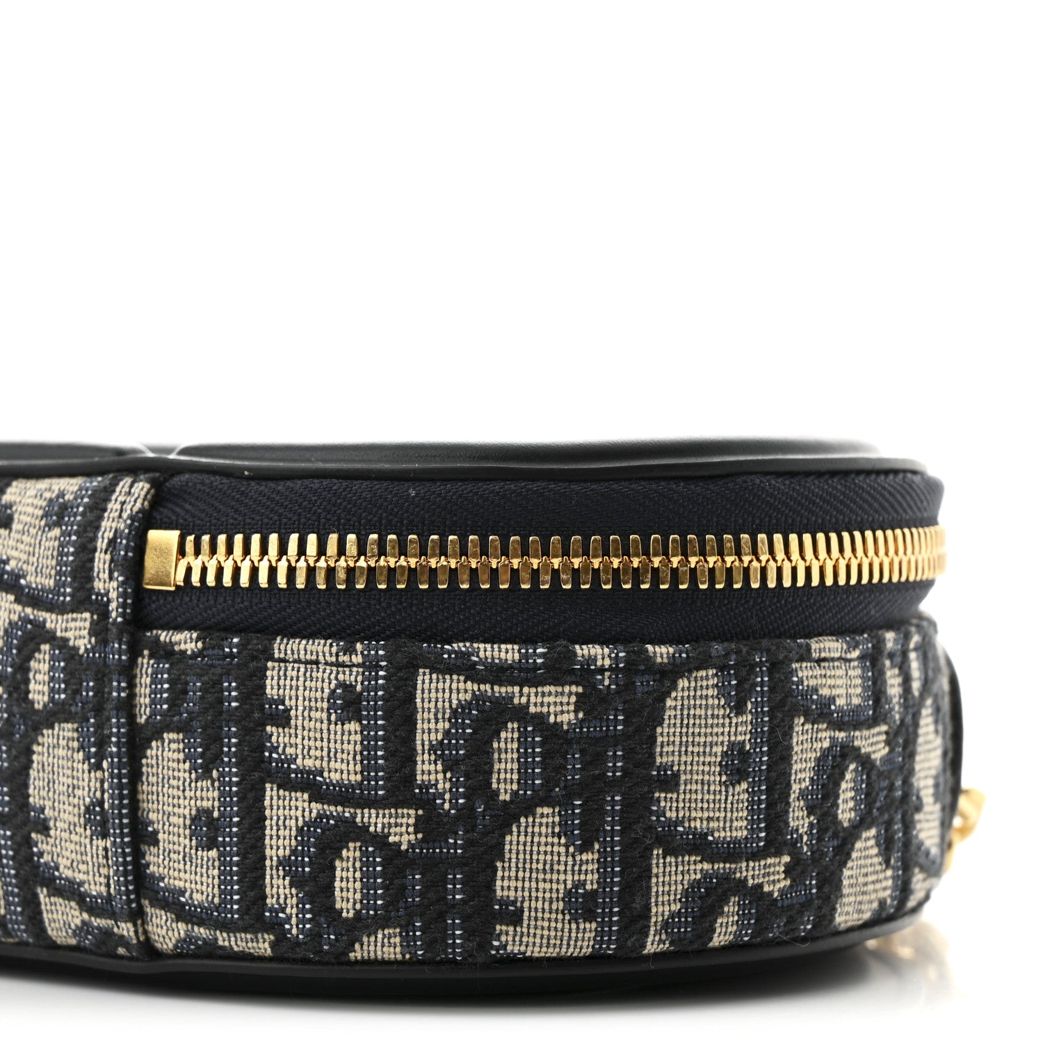 Christian Dior Oblique CD Signature Oval Crossbody Camera Bag Blue