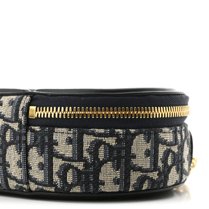 Christian Dior Oblique CD Signature Oval Crossbody Camera Bag Blue Multicolor 10 of 11