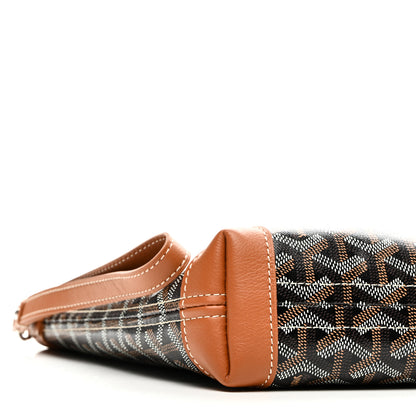 Goyard Goyardine Conti Pouch Black Gold 8 of 9