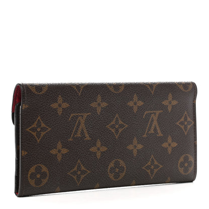 Louis Vuitton Monogram Josephine Wallet Red 3 of 10