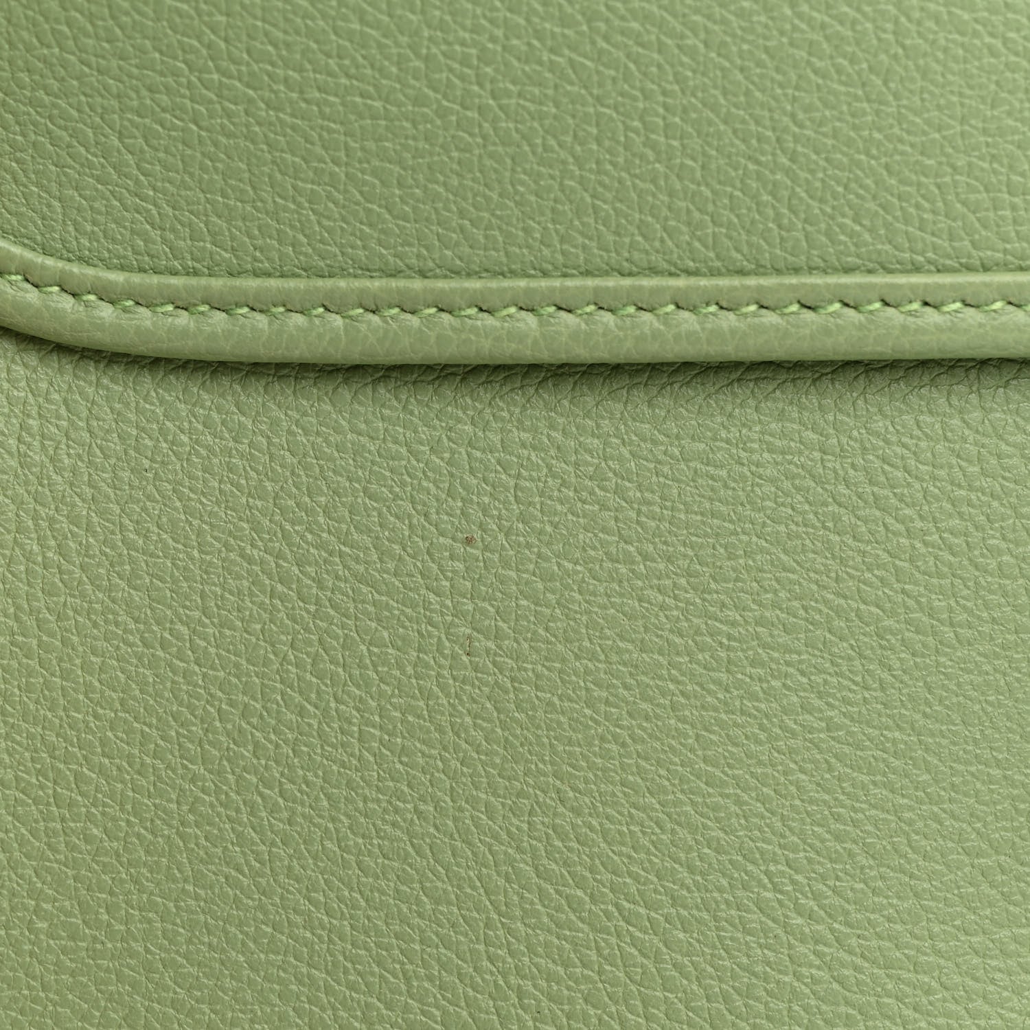 Hermes Evercolor Jige Elan 29 Clutch Vert Criquet 11 of 13