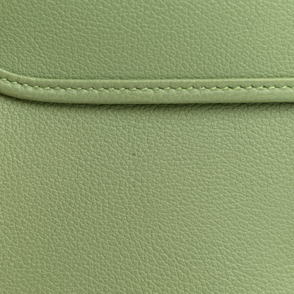 Hermes Evercolor Jige Elan 29 Clutch Vert Criquet 11 of 13