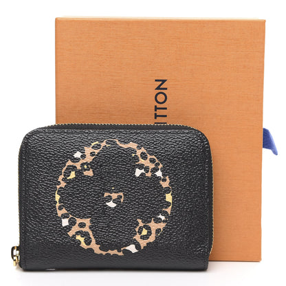 Louis Vuitton Monogram Giant Jungle Zippy Coin Purse Black 8 of 8