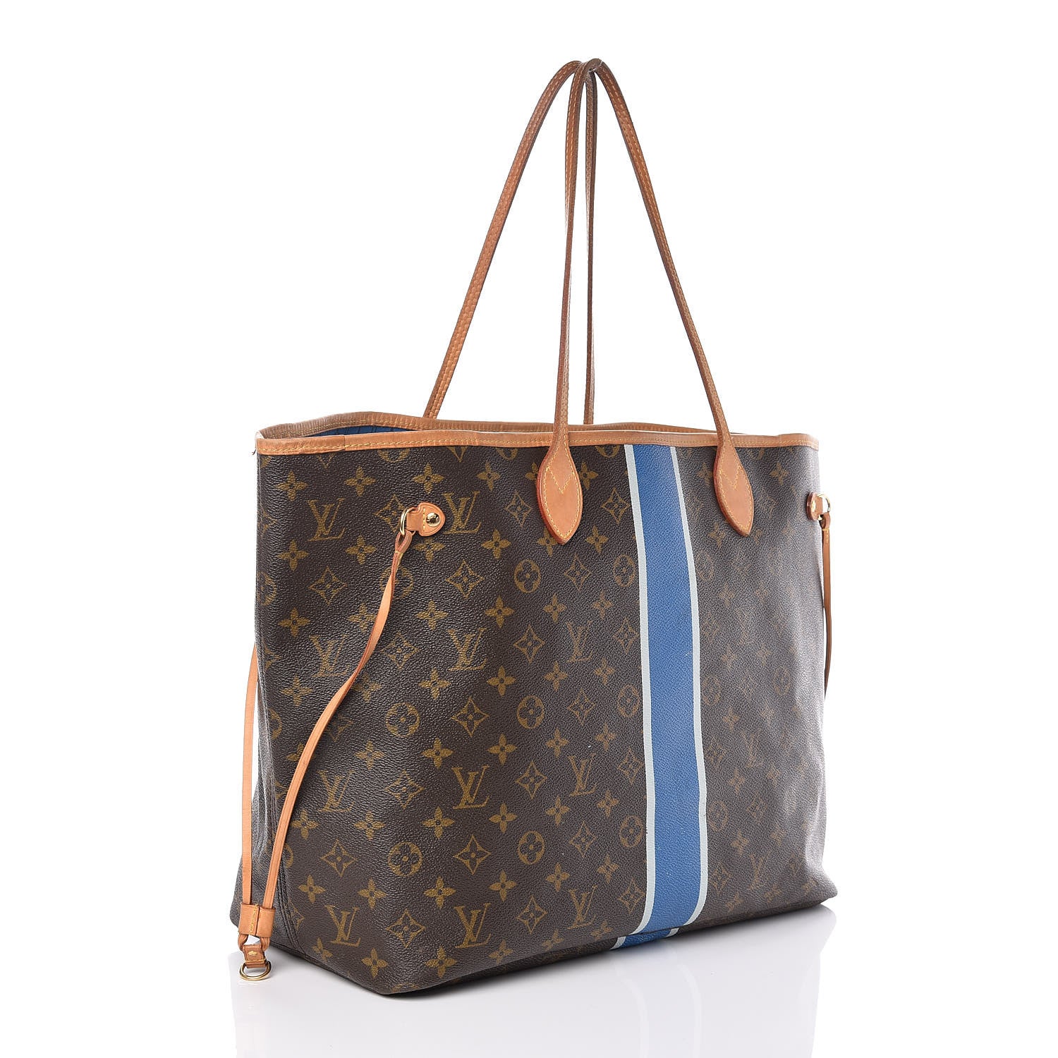 Louis Vuitton Monogram My LV Heritage Neverfull GM Blue Clair 3 of 15