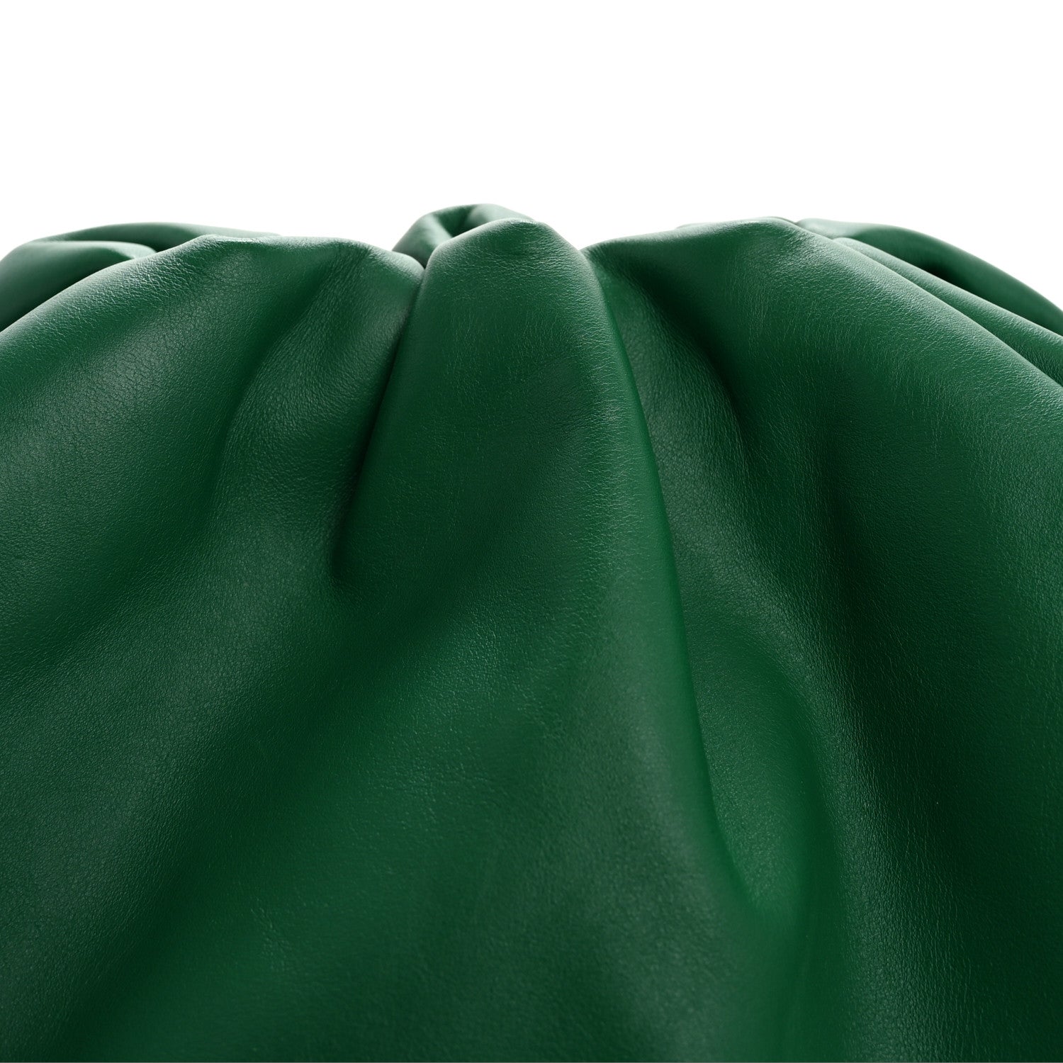 Bottega Veneta Smooth Butter Calf The Pouch Oversized Clutch Racing Green 11 of 12