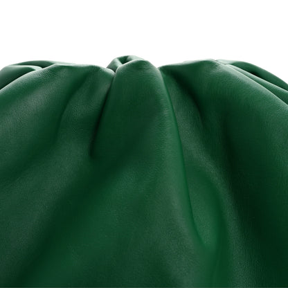 Bottega Veneta Smooth Butter Calf The Pouch Oversized Clutch Racing Green 11 of 12