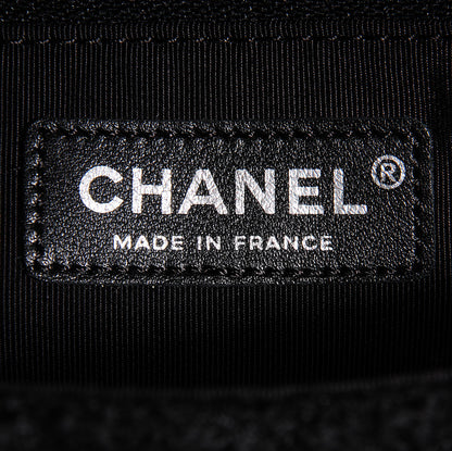 Chanel Tweed Easy Reissue Large Messenger Flap Black 7 of 8