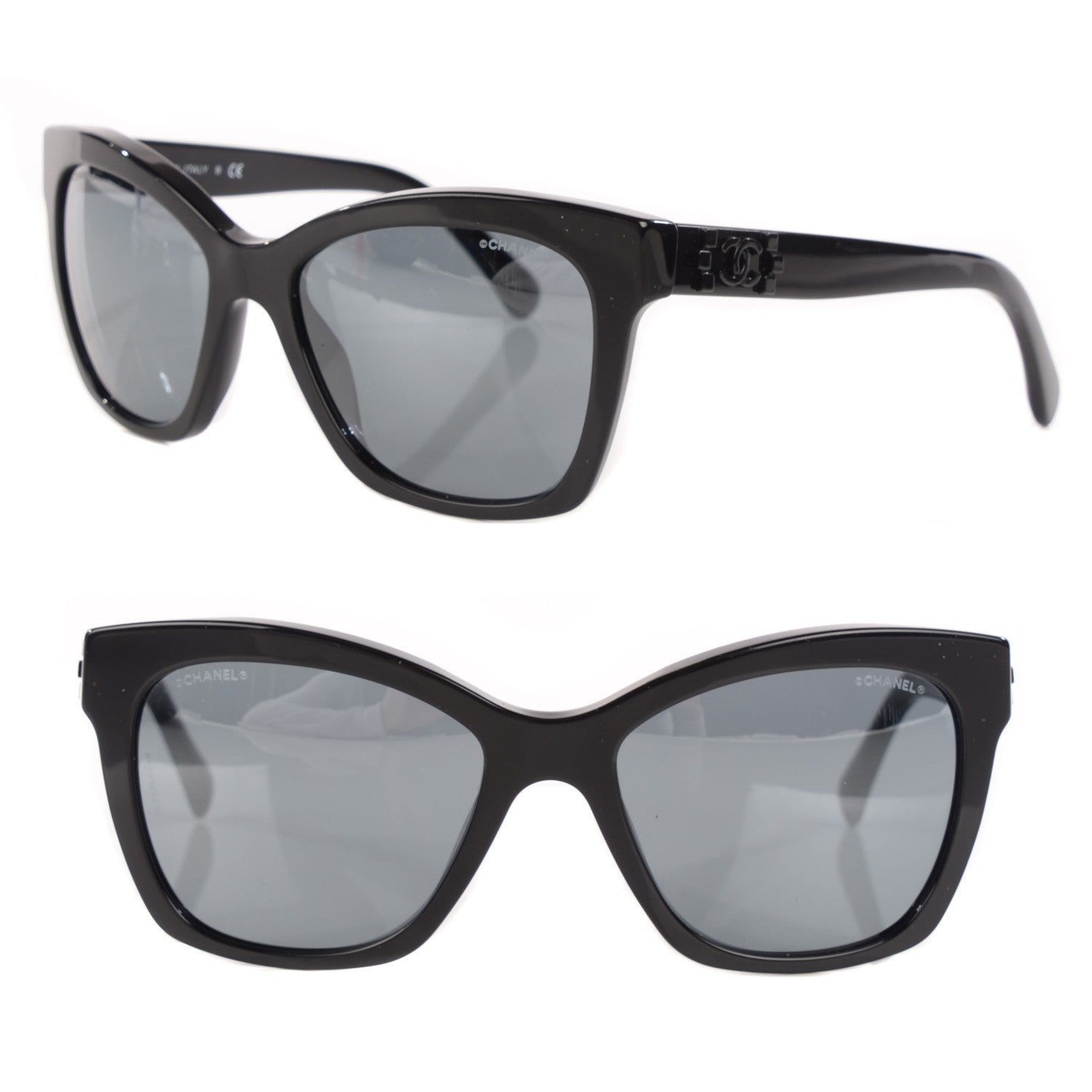 Chanel CC Sunglasses 5313 Black 1 of 5