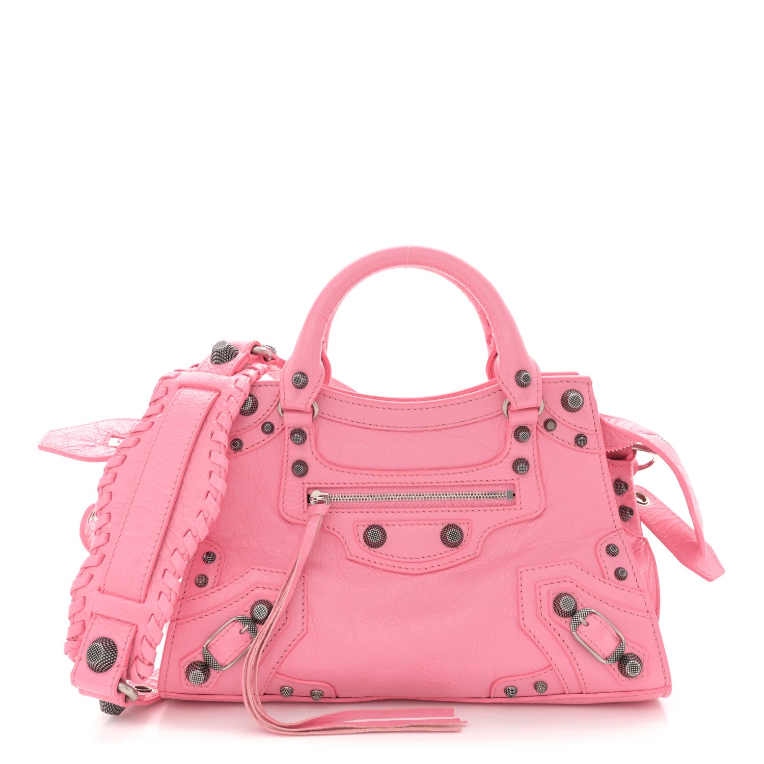 Balenciaga Agneau Arena Neo Cagole Handbag XS Sweet Pink 1 of 13