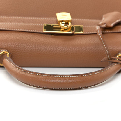 Hermes Togo Kelly Retourne 35 Gold 11 of 12