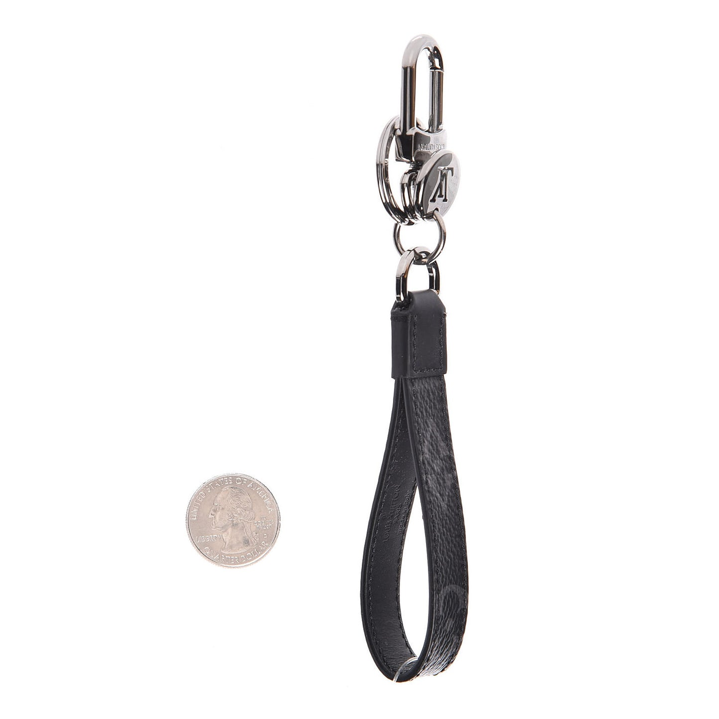 Monogram Eclipse Dragonne Bag Charm Key Holder