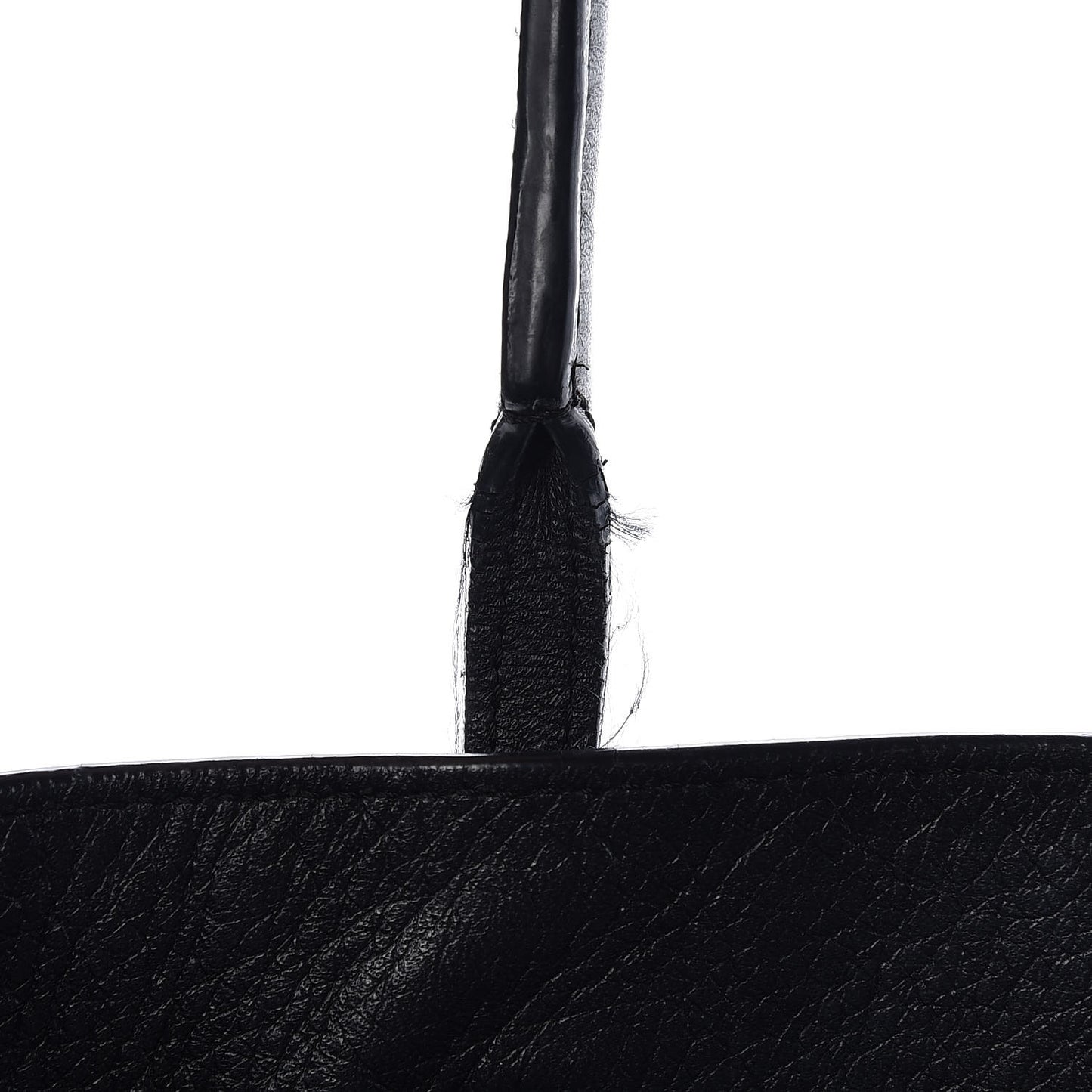 Supple Calfskin Papier A4 Tote Black