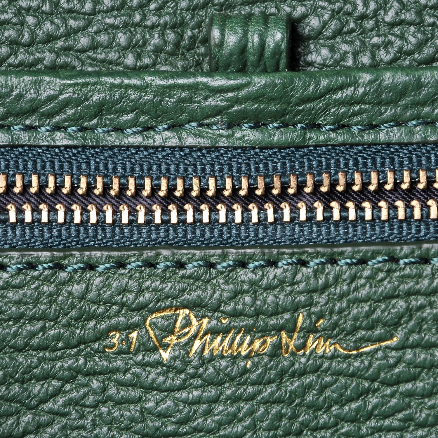 3.1 Phillip Lim 3.1 Textured Calfskin Medium Pashli Satchel Jade 6 of 9
