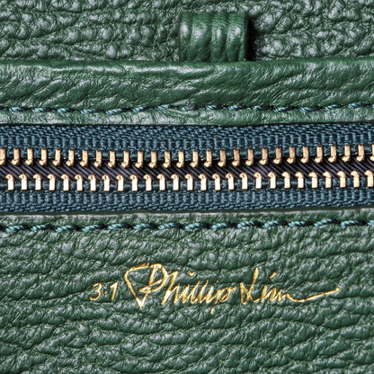 3.1 Phillip Lim 3.1 Textured Calfskin Medium Pashli Satchel Jade 6 of 9
