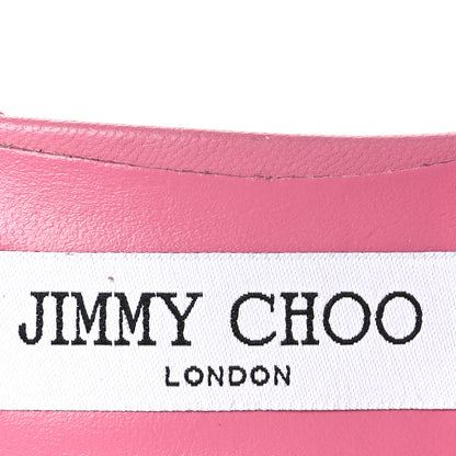 Jimmy Choo Calfskin Jaxon 95 Sandals 36 Pink 8 of 8