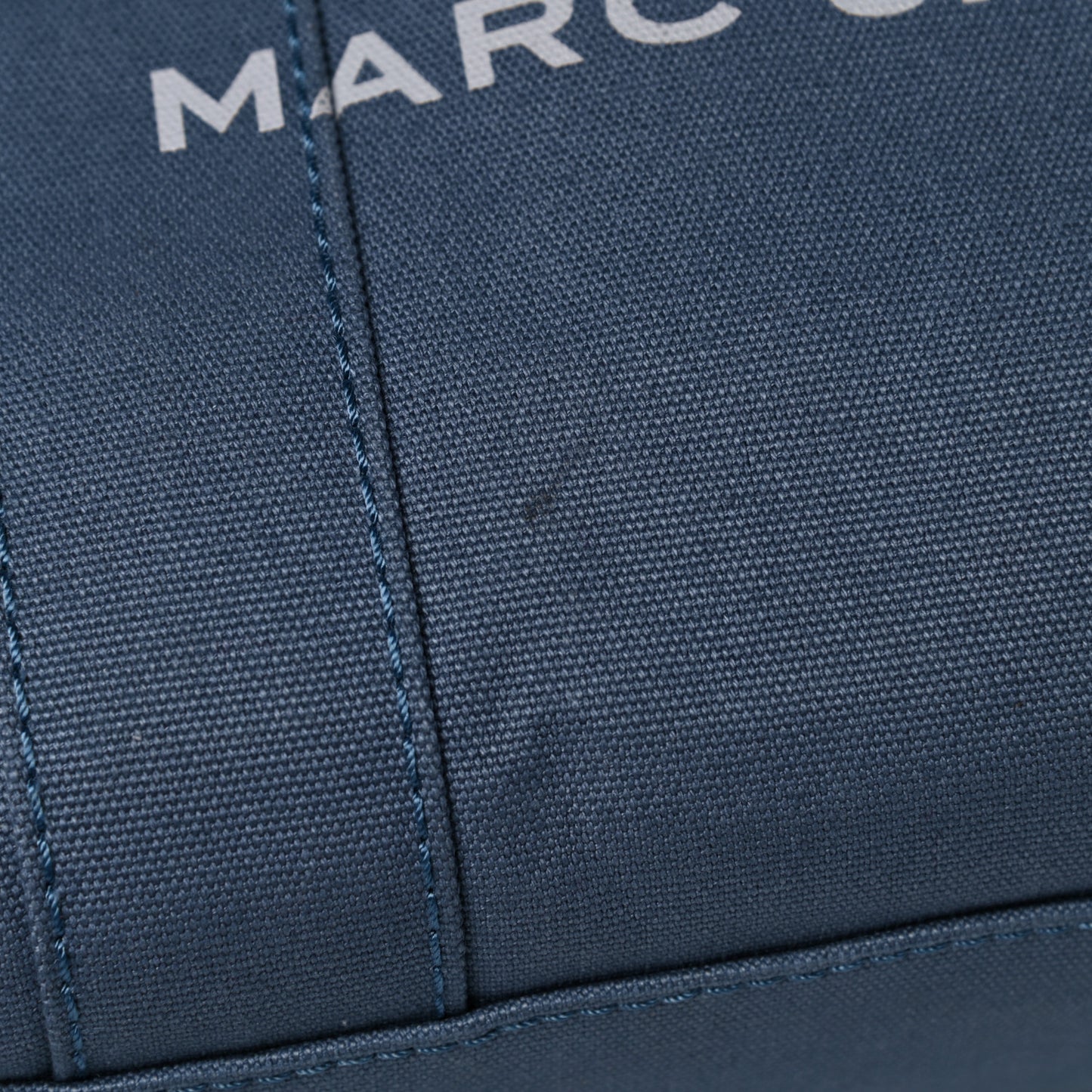 Cotton Canvas The Traveler Tote Bag Blue