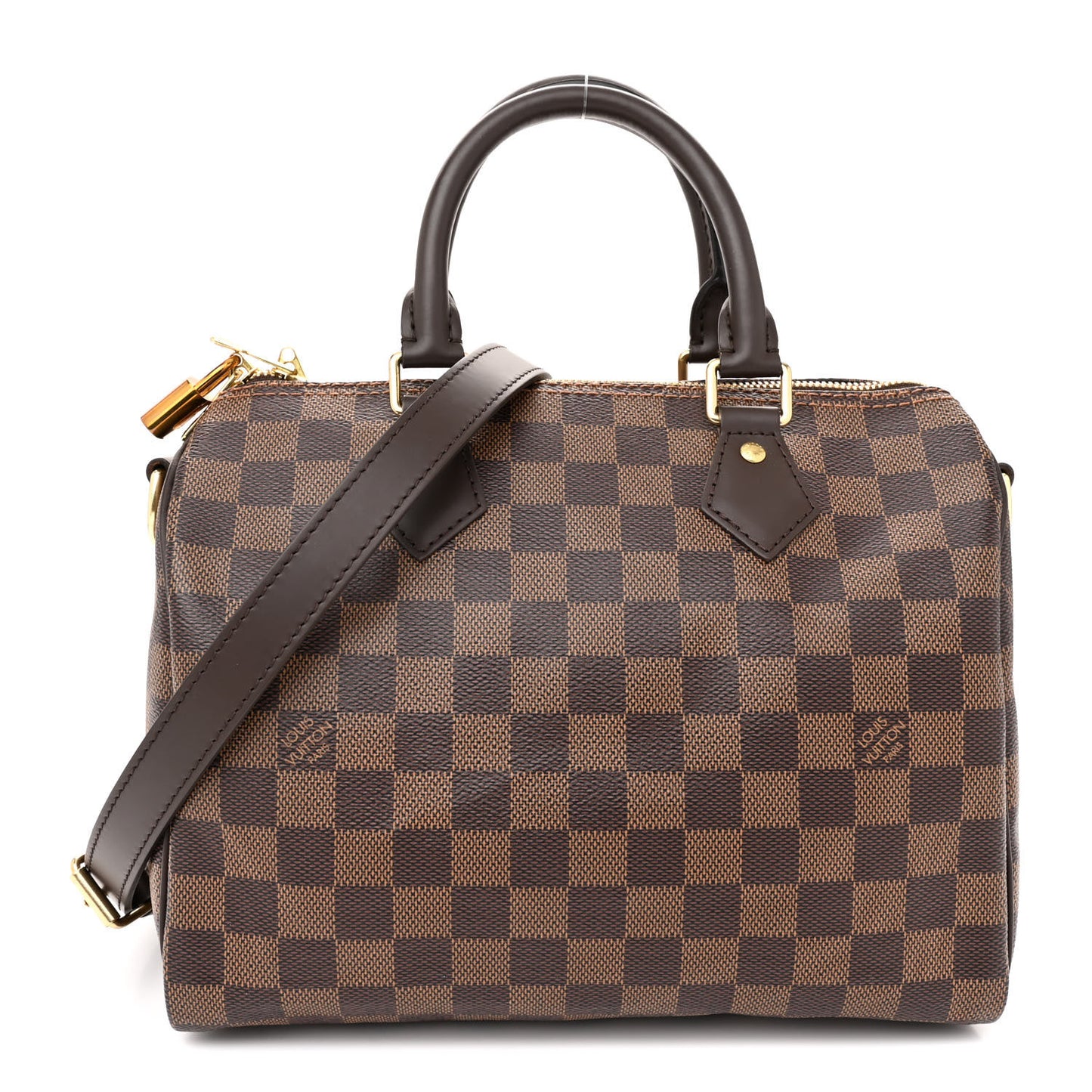 Damier Ebene Speedy Bandouliere 25