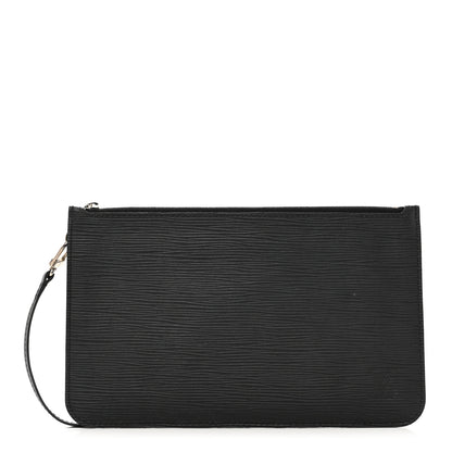 Louis Vuitton Epi Neverfull Pochette MM GM Black 1 of 8