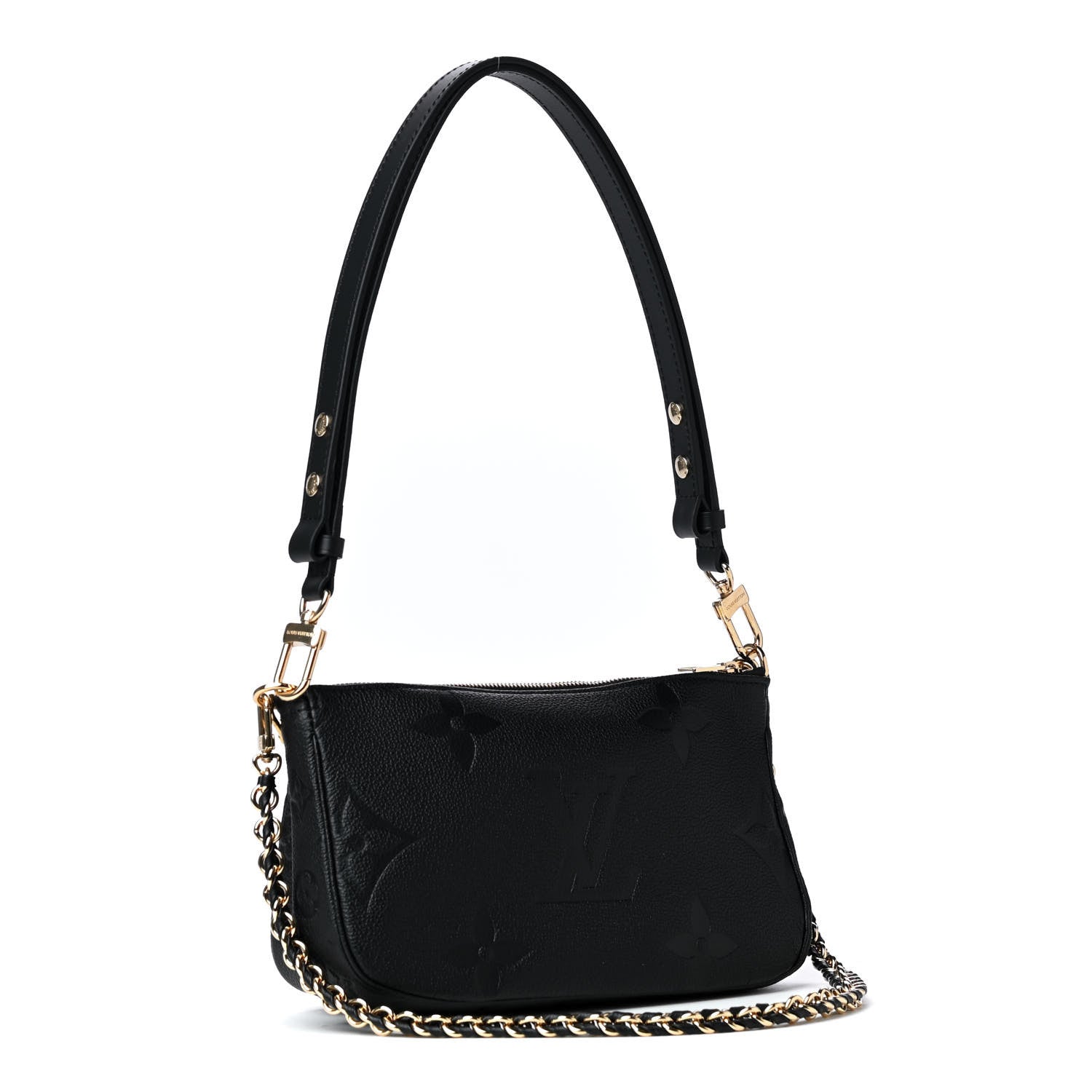 Louis Vuitton Empreinte Monogram Giant Multi Pochette Accessories Black 2 of 4