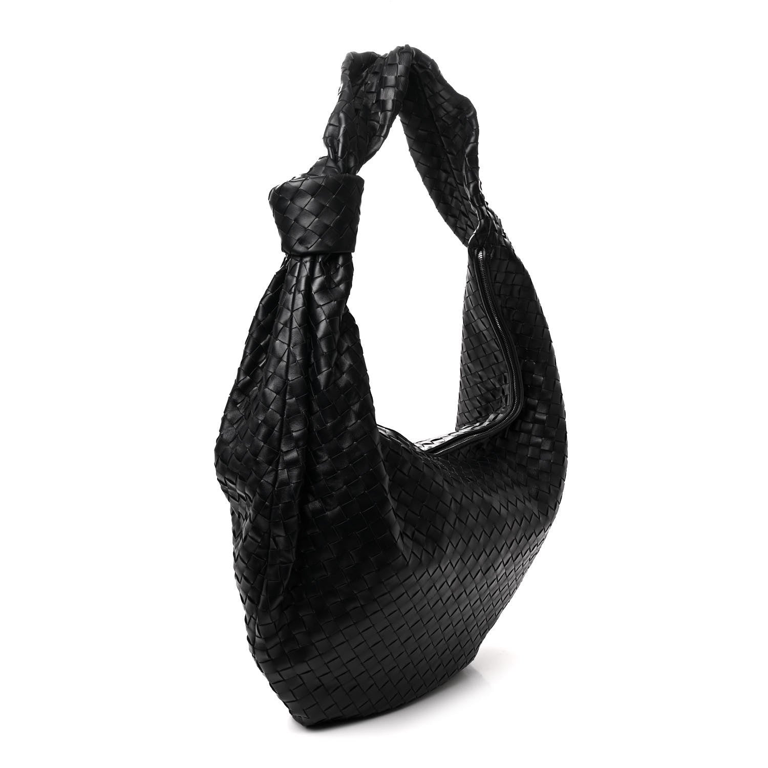 Bottega Veneta Nappa Intrecciato Maxi Jodie Black 3 of 10