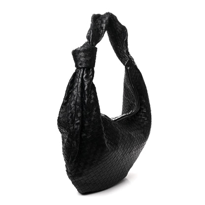 Bottega Veneta Nappa Intrecciato Maxi Jodie Black 3 of 10