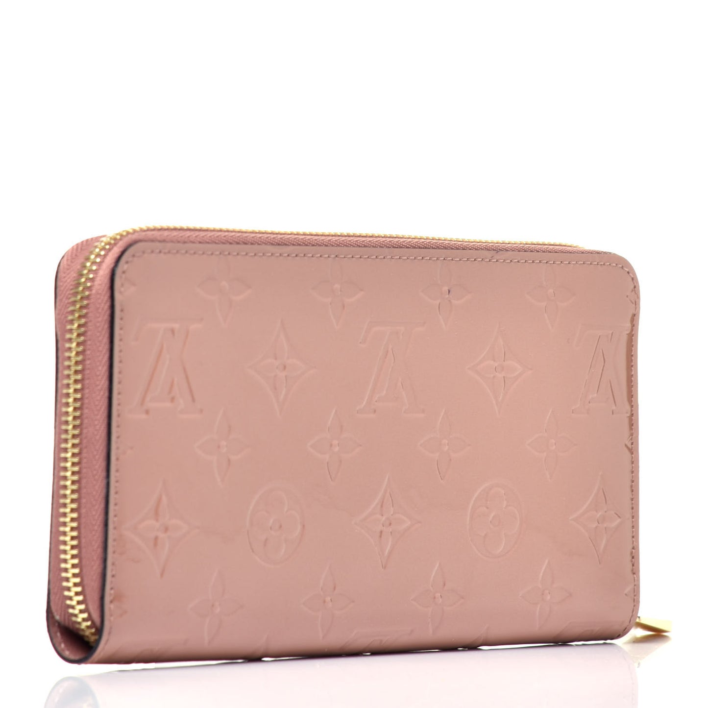 Vernis Zippy Wallet Rose Velours