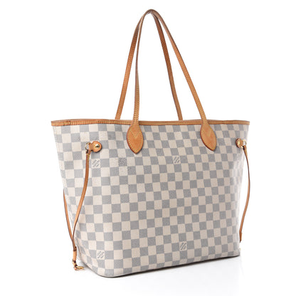 Louis Vuitton Damier Azur Neverfull MM 3 of 17