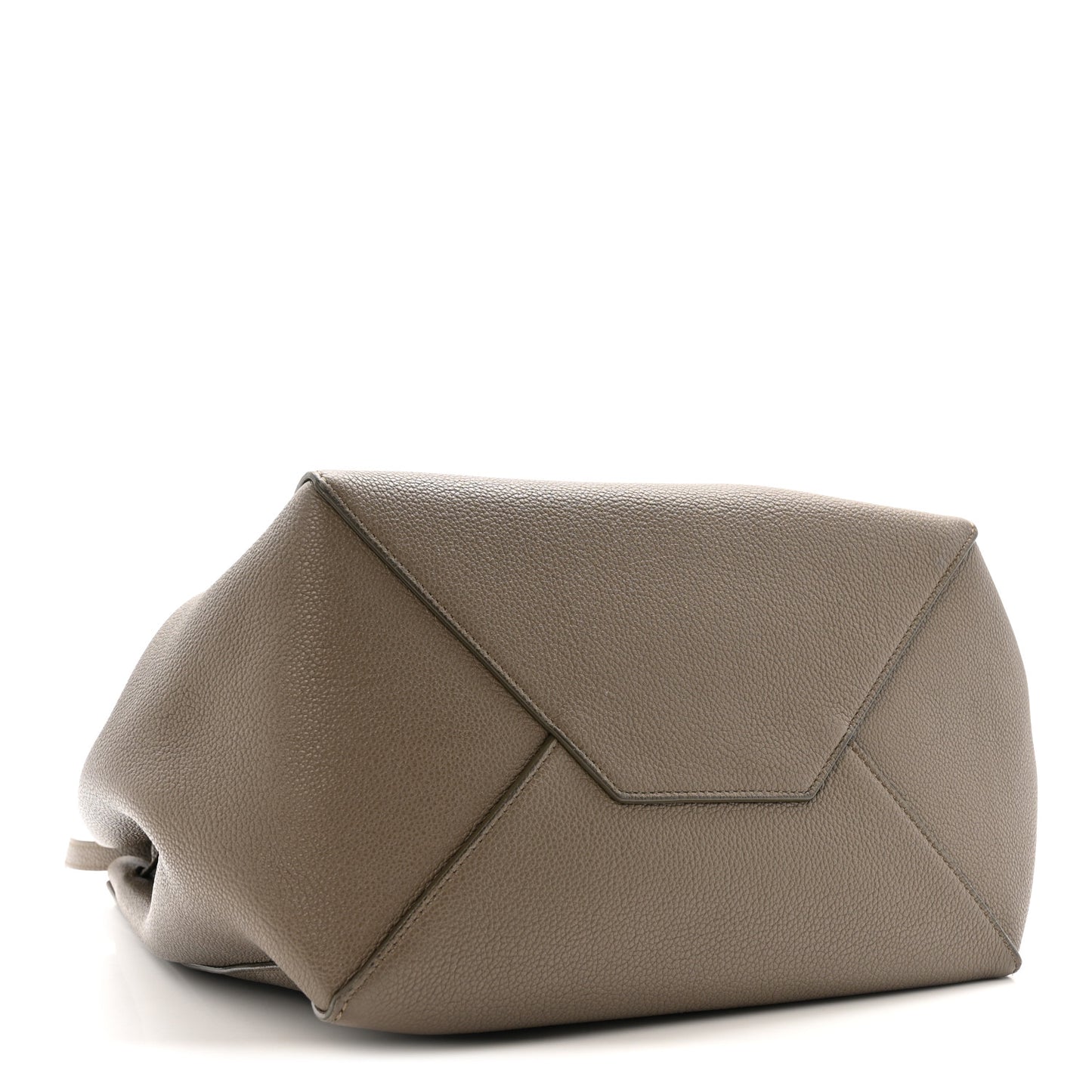 Soft Grained Calfskin Small Belt Cabas Phantom Taupe