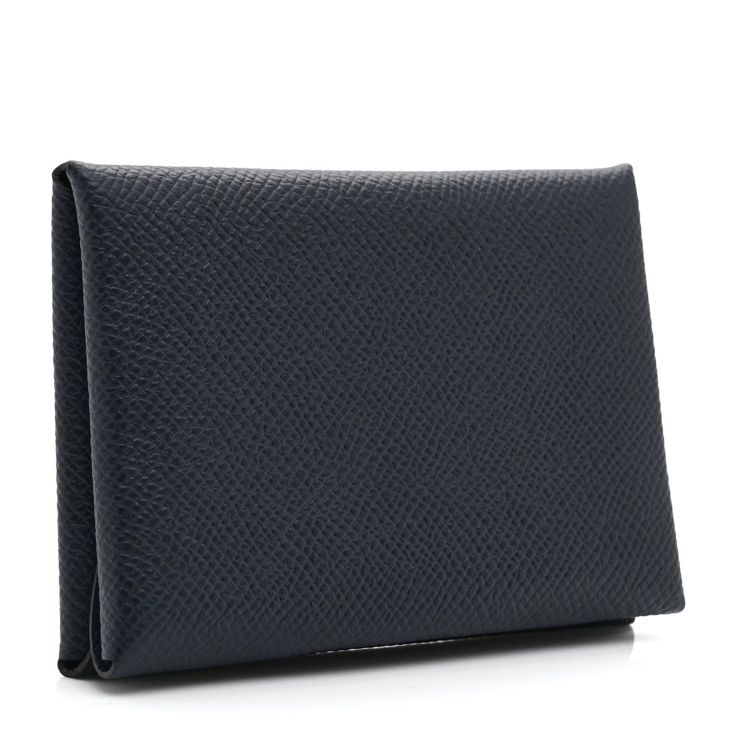 Epsom Verso Calvi Duo Card Case Bleu Indigo