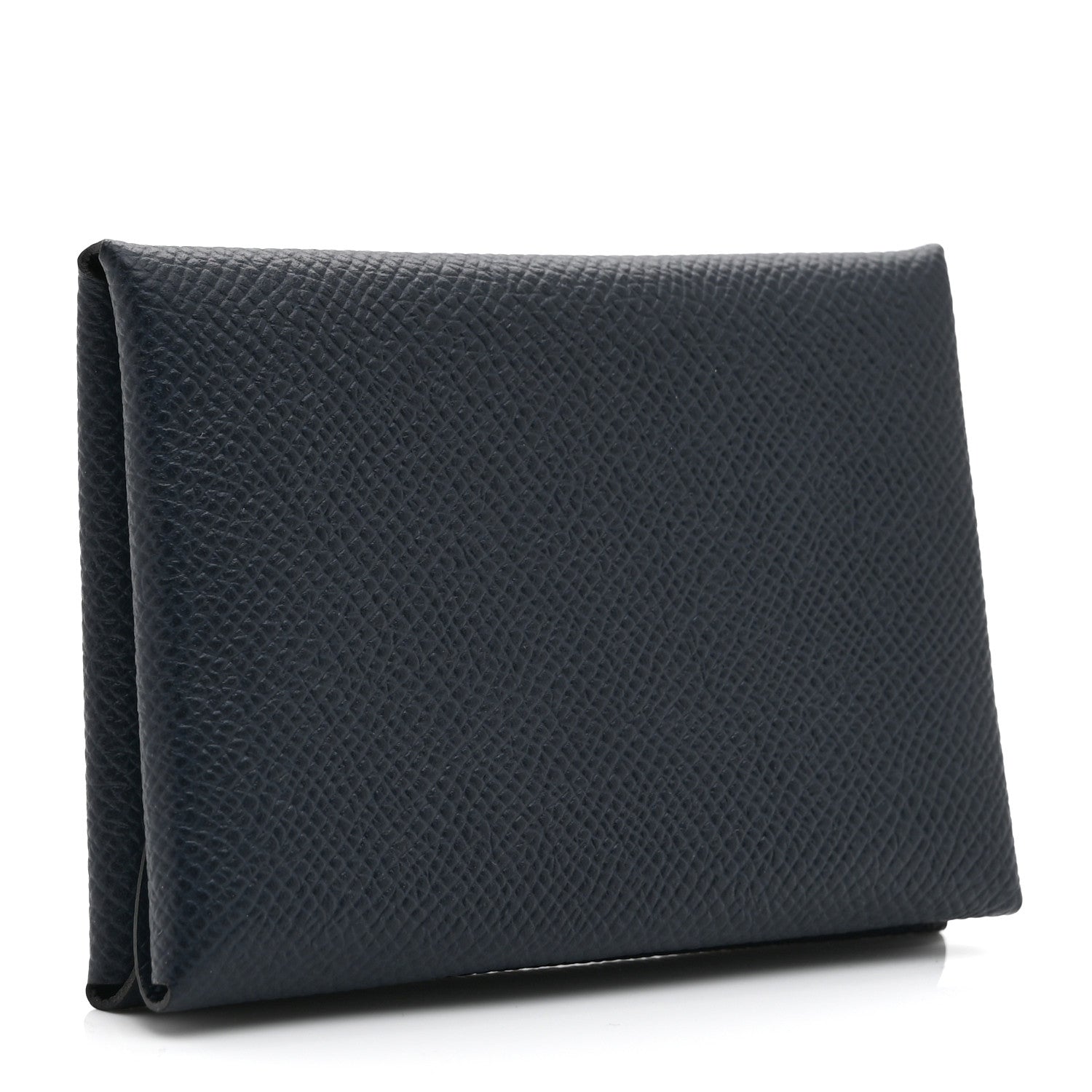 Hermes Epsom Verso Calvi Duo Card Case Bleu Indigo 3 of 8
