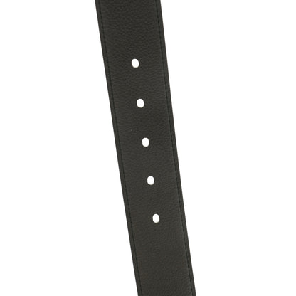 Hermes Box Togo 32mm Quentin Belt 95 Black Chocolate 6 of 7