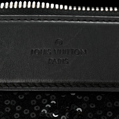 Louis Vuitton Sequin Monogram Sunshine Express Speedy Black 7 of 15