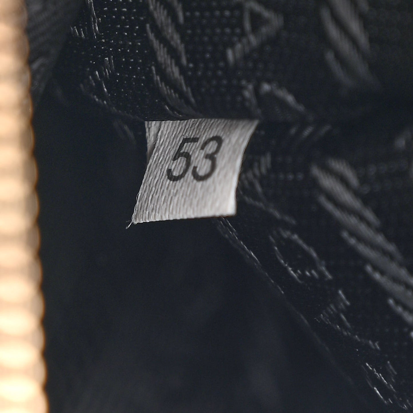 Tessuto Nylon Saffiano Pochette Black