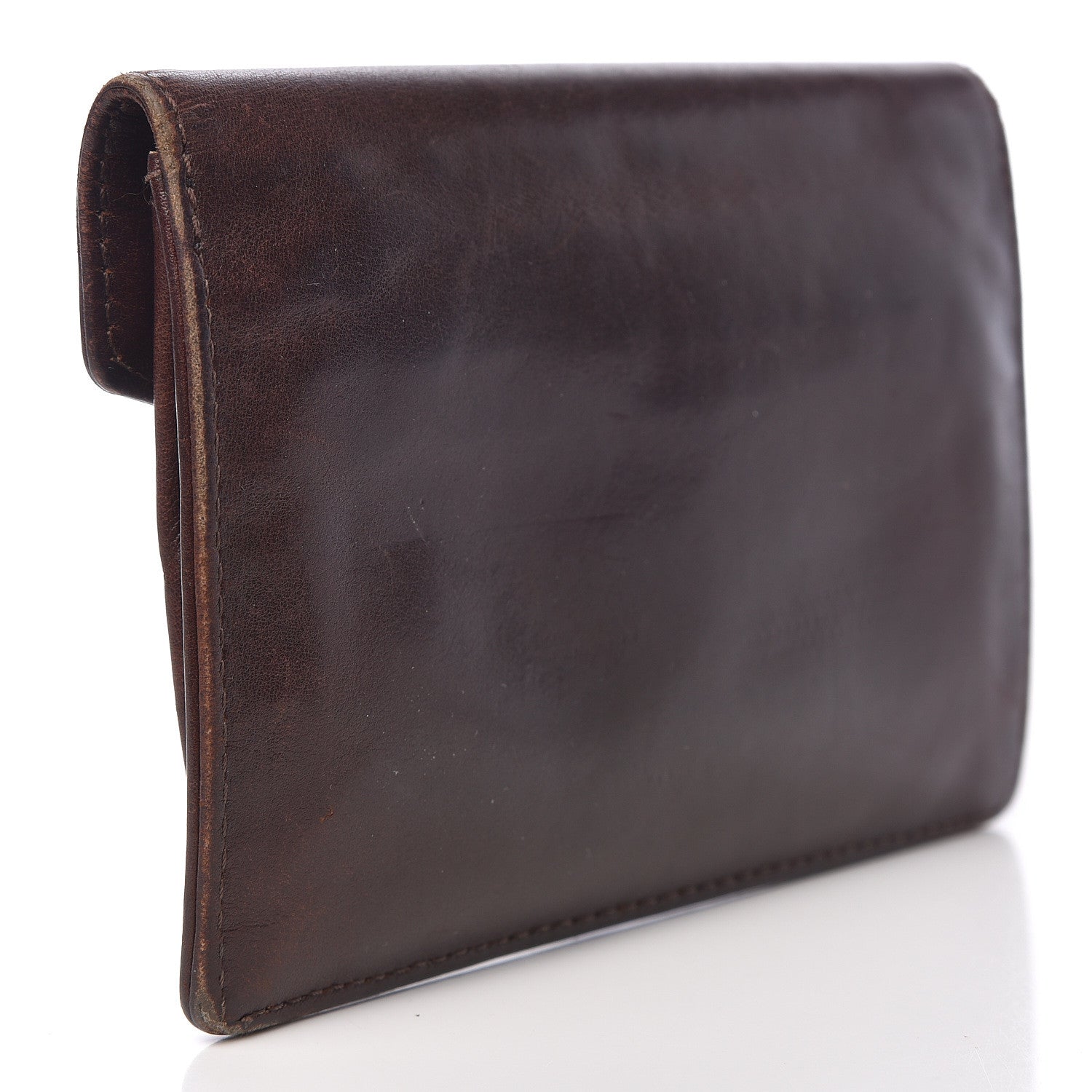 Chanel Calfskin Envelope Wallet Brown 3 of 19
