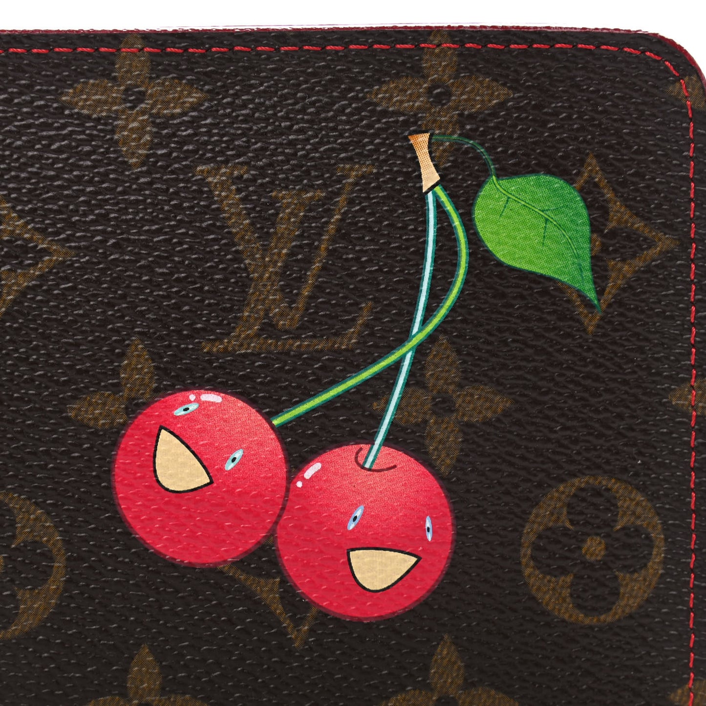 Monogram Cerises Zippy Wallet