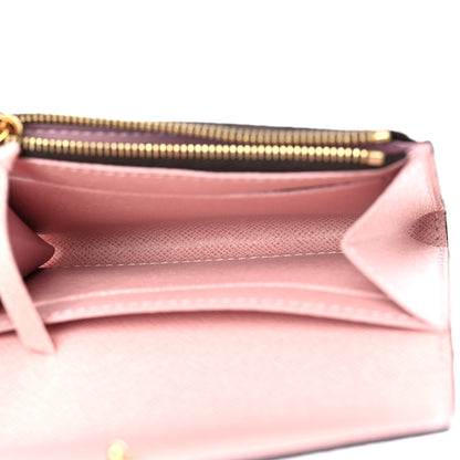 Louis Vuitton Damier Ebene Rosalie Coin Purse Rose Ballerine 5 of 7