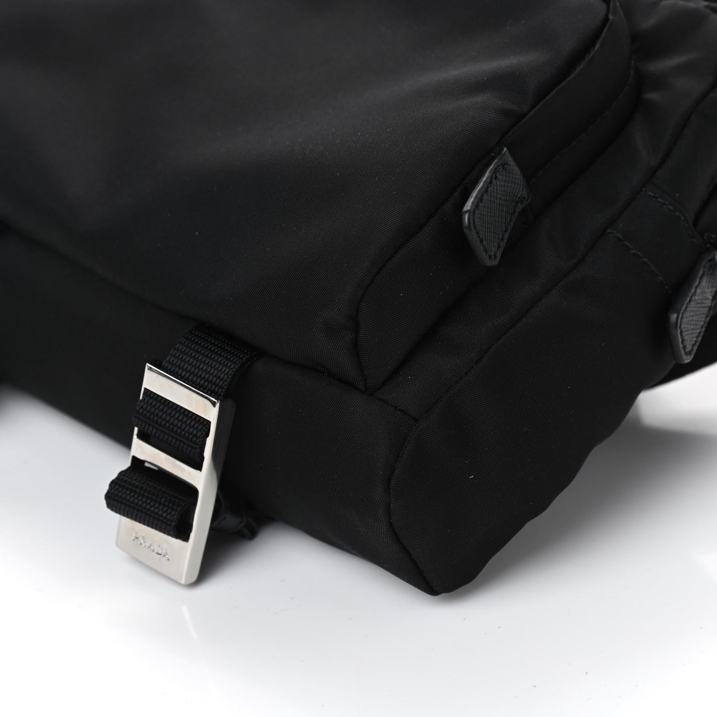 Tessuto Nylon Montagna Messenger Bag Black