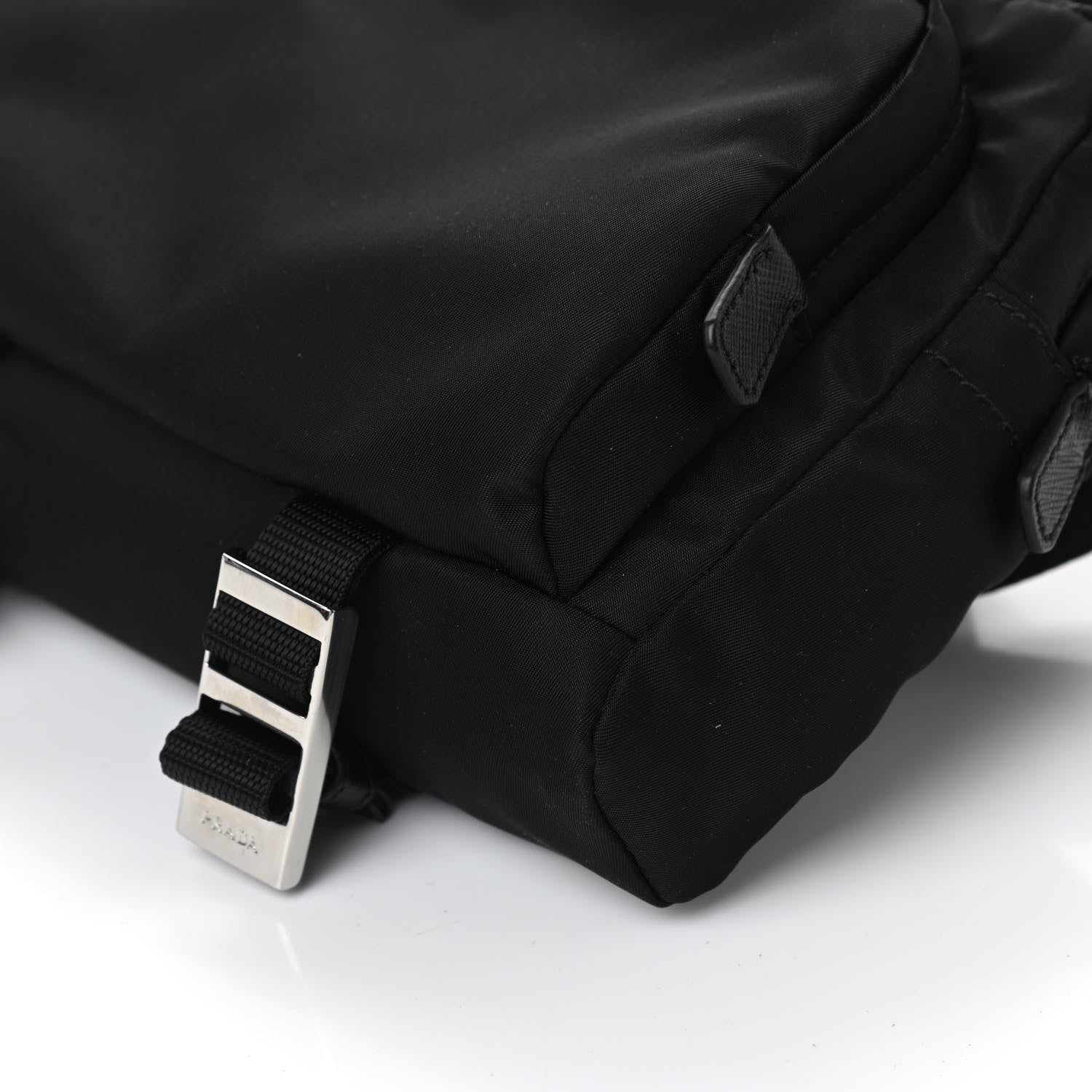Prada Tessuto Nylon Montagna Messenger Bag Black 8 of 9