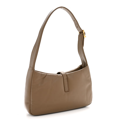 Saint Laurent Padded Lambskin Le 5 A 7 Hobo Dark Peanut 3 of 11