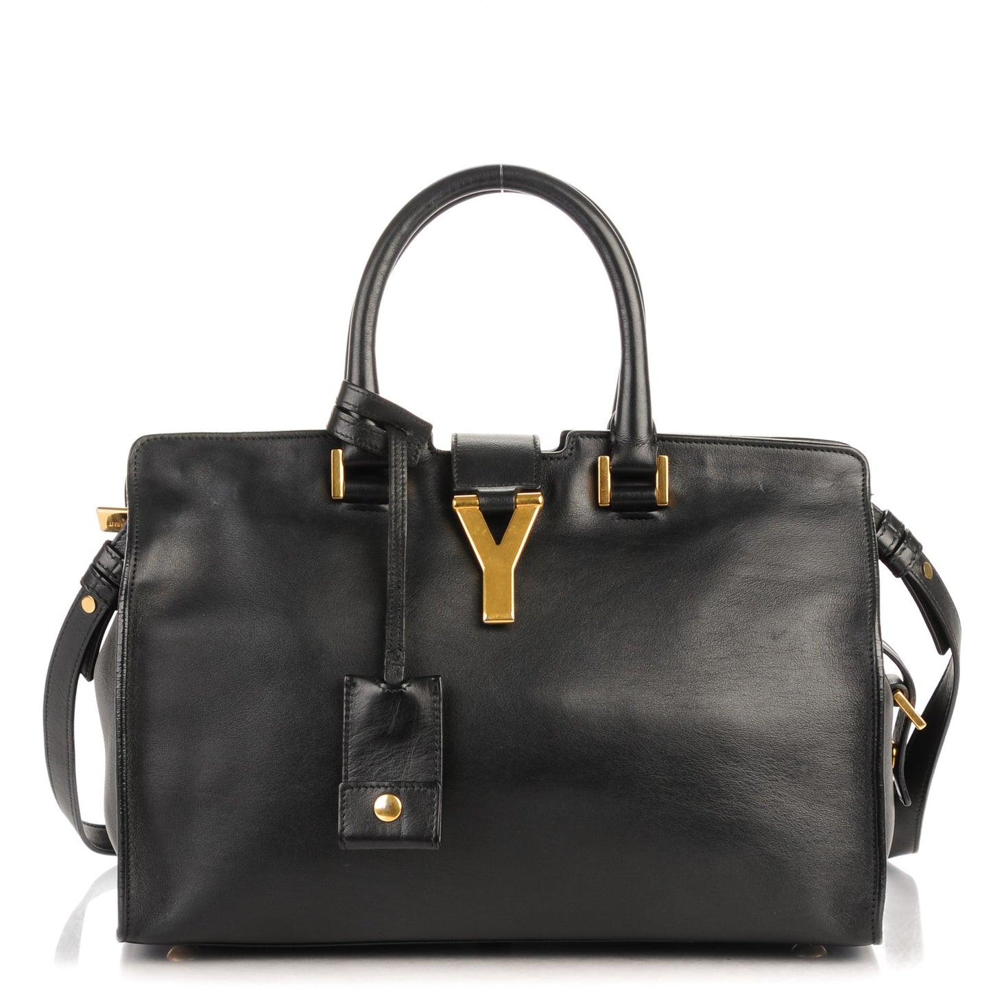 Calfskin Small Classic Y Cabas Black