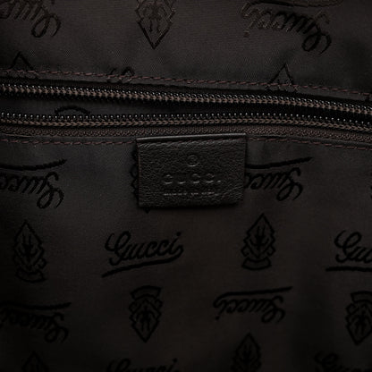 Gucci Guccissima Signature Briefcase Black 6 of 9