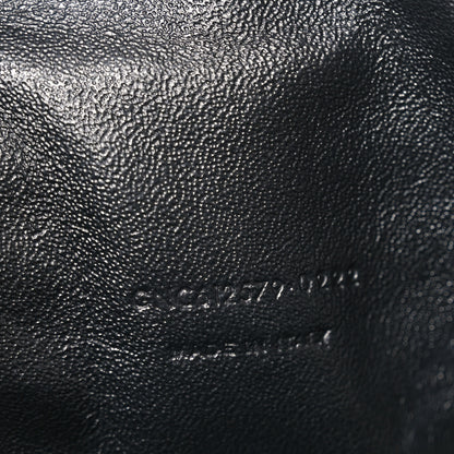 Saint Laurent Grain De Poudre Matelasse Monogram Mini Lou Camera Bag Dark Beige 7 of 11