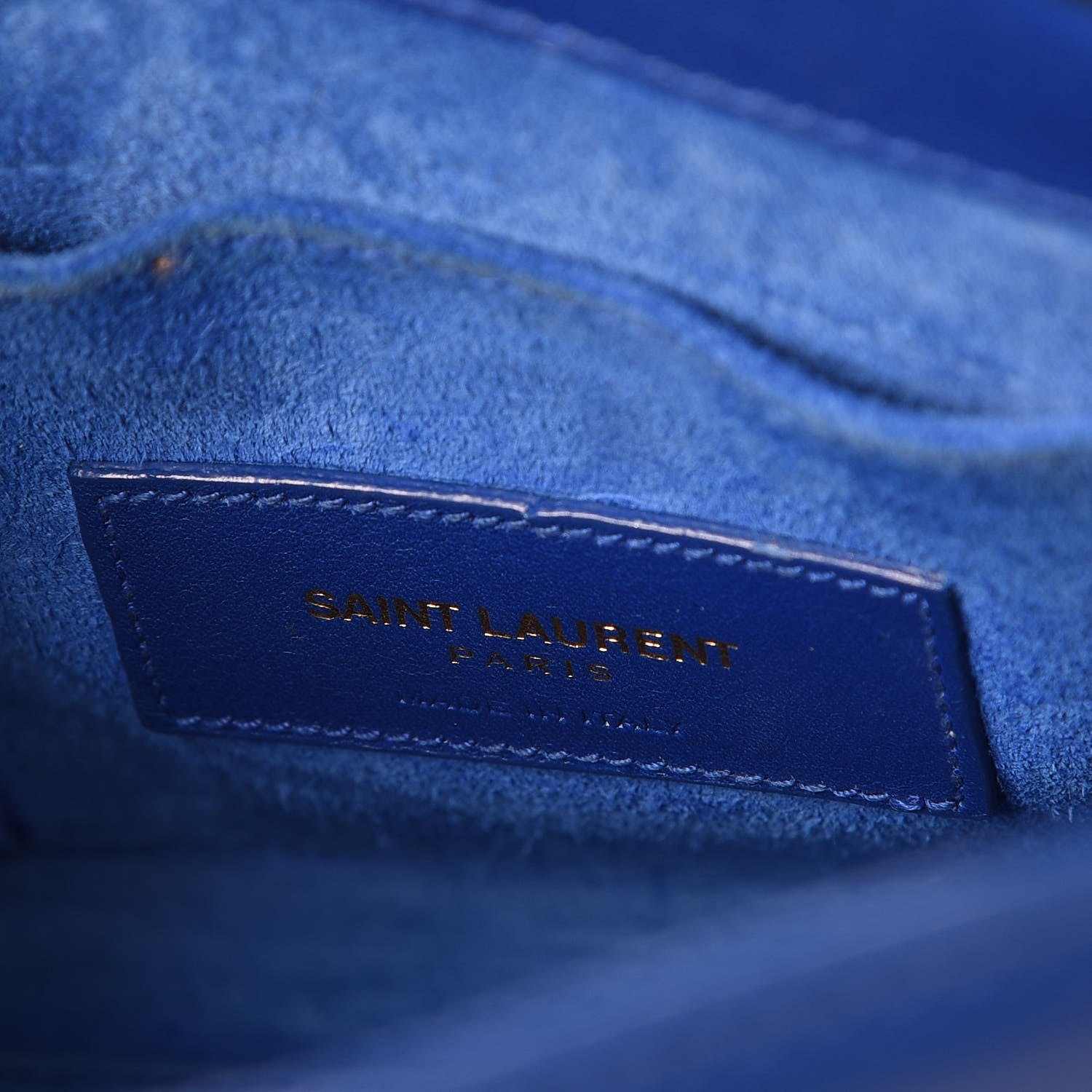 Saint Laurent Calfskin Nano Sac De Jour Royal Blue 6 of 8