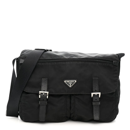 Prada Nylon Vela Sport Messenger Bag Black 1 of 13