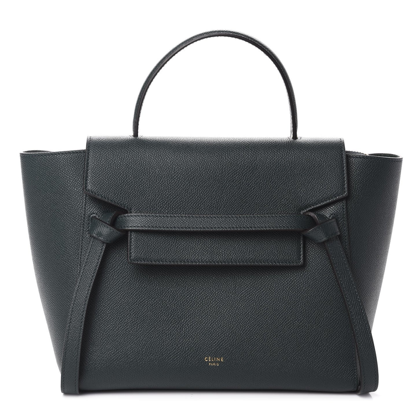 Baby Grained Calfskin Micro Belt Bag Amazone