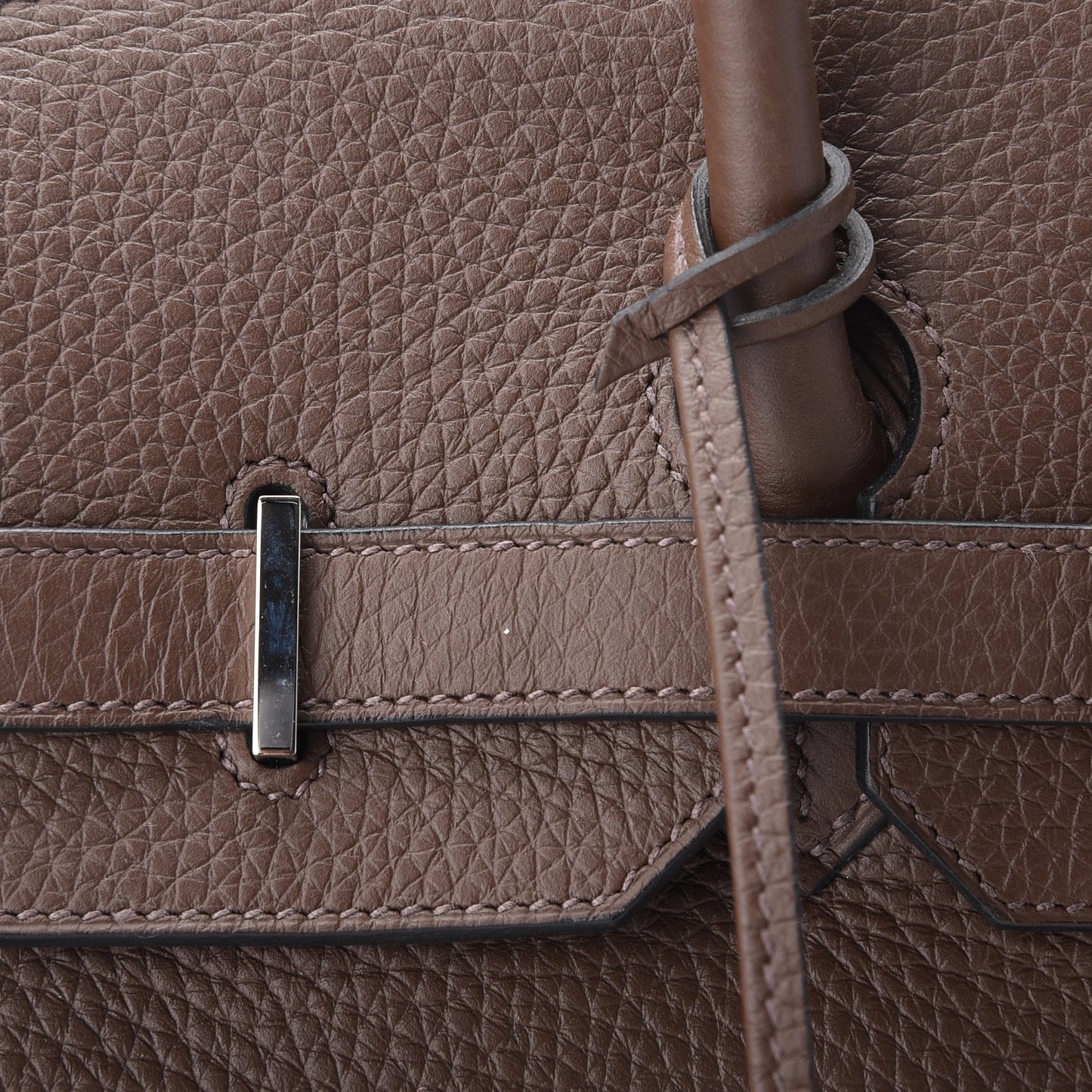 Taurillon Clemence Birkin 35 Cacao