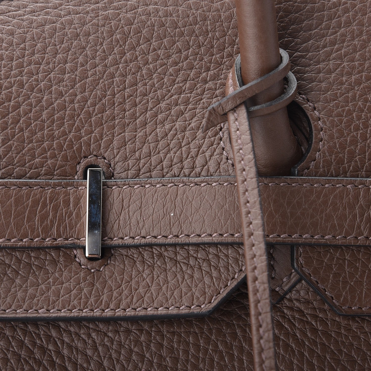 Hermes Taurillon Clemence Birkin 35 Cacao 8 of 32