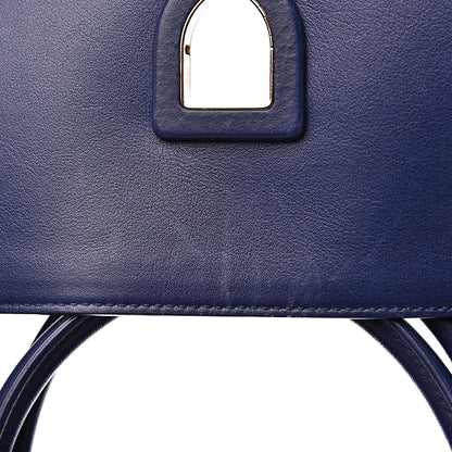 Christian Dior Bullcalf Large Diorever Flap Navy 11 of 13